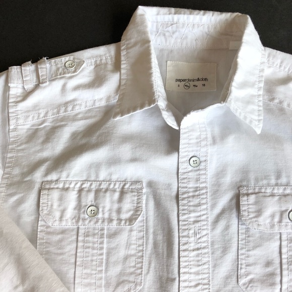 Paper Denim and Cloth white button down - Picture 2 of 3